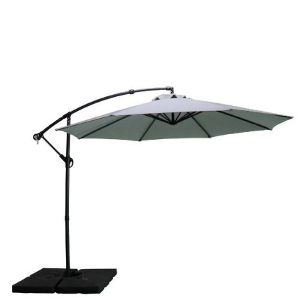 HA 075 BKRD - Seville- Round Cantilever Parasol