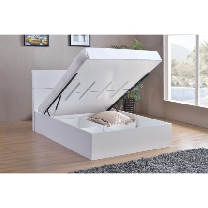 HF- Arden High Gloss Storage Bed Double