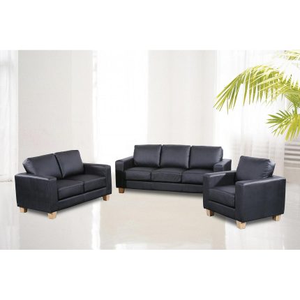 HF- Chesterfield 3 Seater Sofa PU