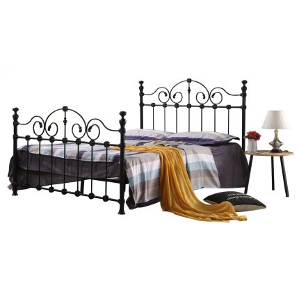 HF- Inglewood King Size Bed Black