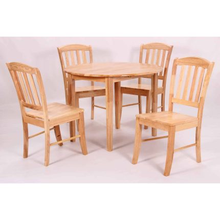 HF- Southall Dropleaf Dining Set Natural
