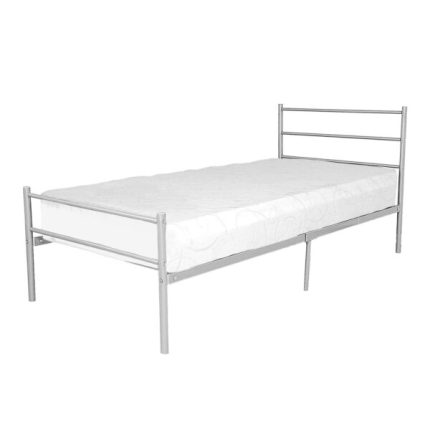 HF- Leanne Bed Single Silver